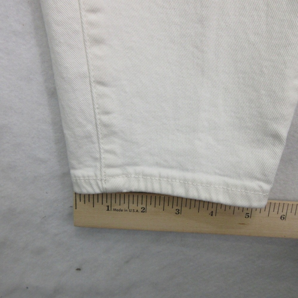 Lucky Brand Women's Ava Mid Rise Skinny Jeans White Denim Stretch Size 10 30 - Picture 9 of 16